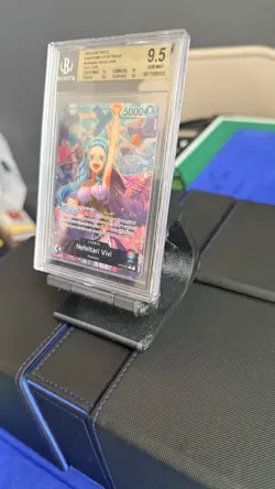 2023 PSA 10 One Piece Nefeltari Vivi OP04-001 Alt Art Leader Kingdoms - Image 2