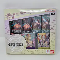 One Piece TCG: Illustration Box Volume 2 Sealed In Hand Bandai Namco OP-06 OP-08 - Image 1