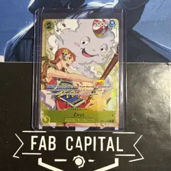 One Piece TCG Nami Alt Art Zeus OP11-106 - Image 1