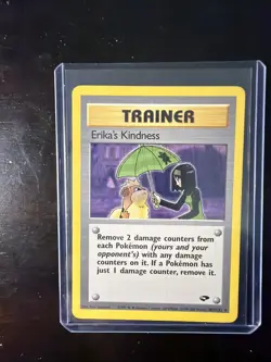 Erika's Kindness 103/132 Gym Challenge Regular Vintage Pokemon Card - Image 1