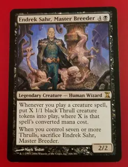 1x Endrek Sahr, Master Breeder | Time Spiral | MTG Magic Cards - Image 1