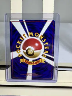 Pokemon TCG Japanese Misty’s Tears Trainer Gym Challenge Banned Card 1998 - Image 2