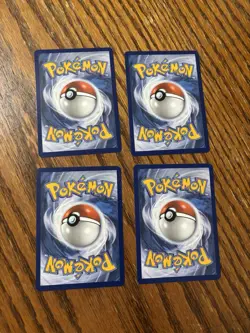 Pokemon TCG Sandshrew 068/132 Base Set of 4 Regular Common NM Cards - Image 2