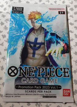 One Piece Booster Vol.1 Promotion Card Game Sealed Pack English Carte Mint - Image 1