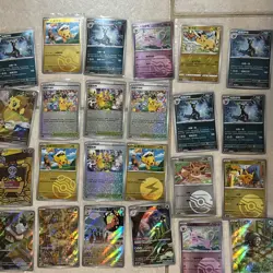 24 Card Lot Pokemon Chinese Pikachu Ceremony Captain Pikachu Umbreon Masterball - Image 1