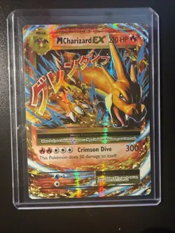 Pokemon TCG Mega-Charizard-EX Evolutions Holo Rare Card 13/108 - Image 1