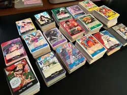One Piece Card Game (TCG) * BULK lot of 1200+ Cards * English - Image 1