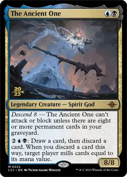 MTG - The Ancient One [The Lost Caverns of Ixalan Prerelease Cards] Foil - Image 1