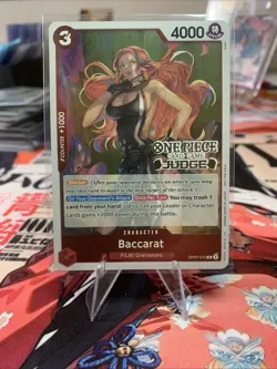 One Piece Card Game - Baccarat - Judge Promo Foil (ENG) OP07-010 - Image 1