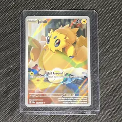 Joltik Illustration Rare SV04: Paradox Rift 196/182 NM Pokemon Card - Image 1