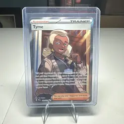 Tyme Prismatic Evolutions 143/131 Full Art Trainer Pokemon Card - Image 1