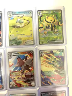 Pokemon TCG SIR, Illustration Rare And Full Art Lot 9 Cards Mint - Image 3
