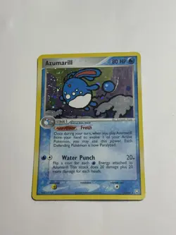 AZUMARILL 1/109 EX Team Rocket Returns HOLO rare Pokemon TCG card - Image 1