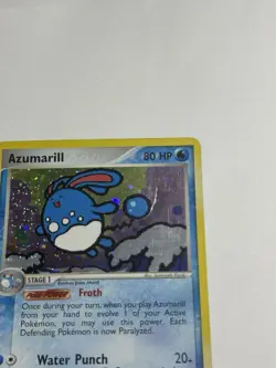 AZUMARILL 1/109 EX Team Rocket Returns HOLO rare Pokemon TCG card - Image 4