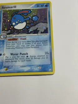 AZUMARILL 1/109 EX Team Rocket Returns HOLO rare Pokemon TCG card - Image 5