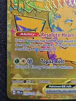 Pokemon TCG Pikachu EX Hyper Rare Card 179/131 Prismatic Evolutions - NM - Image 3