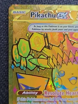 Pokemon TCG Pikachu EX Hyper Rare Card 179/131 Prismatic Evolutions - NM - Image 4