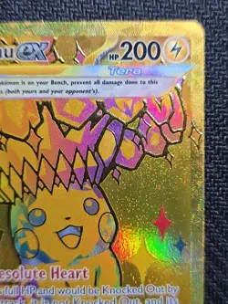 Pokemon TCG Pikachu EX Hyper Rare Card 179/131 Prismatic Evolutions - NM - Image 5