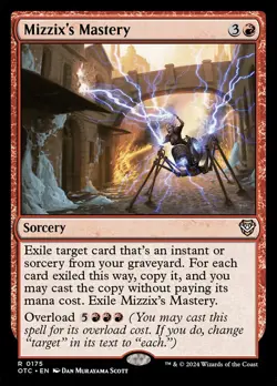 MTG Commander OTJ R Mizzix's Mastery #0175 - Image 1