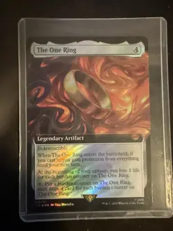 The One Ring (Extended Art) (Surge Foil) Universes Beyond: the Lord of the... - Image 1