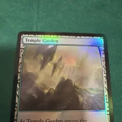 Magic The Gathering - Temple Garden Zendikar Expeditions Foil NM - Image 5