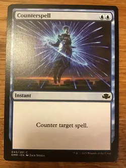 Counterspell NM Dominaria Remastered [DMR] MTG #45 Common Blue Near Mint Regular - Image 2