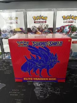 Pokemon Sword & Shield Base Set Elite Trainer Box ETB - Zacian 🗡&🛡 - Image 1