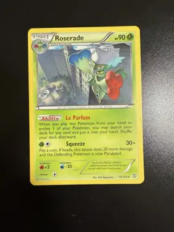 Roserade Exalted Dragons 15/124 Pokemon TCG - Image 1