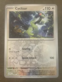 Cyclizar 164/198 SV01: Scarlet & Violet Base Set Reverse Holo Pokemon TCG NM - Image 1