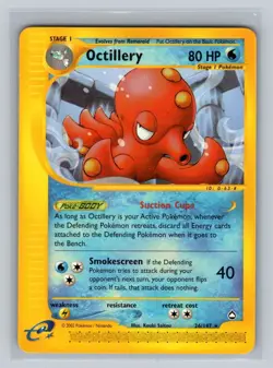 Octillery Rare Pokemon TCG Aquapolis 026/147 NM - Image 1
