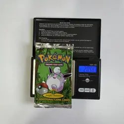 Vintage 1999 Pokemon Jungle Booster Pack Wigglytuff 20.98 Grams Heavy - Image 2