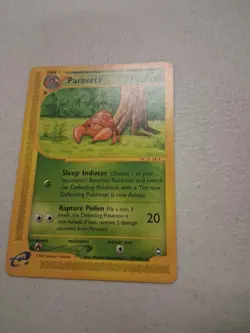 Pokemon PARASECT 27/147 Aquapolis LP Fast Ship - Image 4