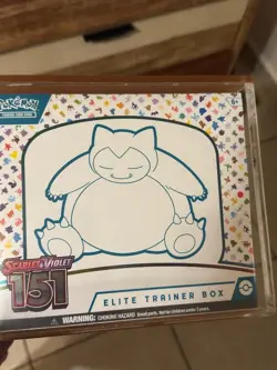 Pokemon TCG - 151 Sealed ETB + Acrylic Magnetic Protector Case- English 820650853159 - Image 1