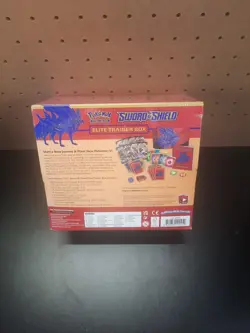 POKEMON TCG SWORD & SHIELD BASE SET ZACIAN ELITE TRAINER BOX FACTORY SEALED - Image 2