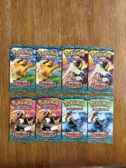 Pokemon TCG EX Power Keepers 8 Booster Pack Art Set *FACTORY SEALED* - Image 1