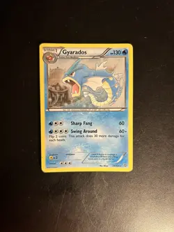 Pokemon TCG Gyarados Black and White Dragons Exalted 24/124 Holo Rare - Image 1