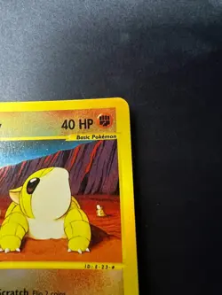 SANDSHREW #92/144 - Pokemon TCG SKYRIDGE - REVERSE HOLO - LP - READ - Image 4