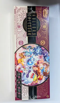 Pokemon TCG Holiday Calendar 2025 Box Sealed NEW - Image 2