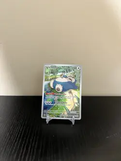 Pokemon TCG Promo Snorlax 051 151 Elite Trainer Box Scarlet & Violet Promo NM - Image 1