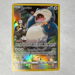 Pokemon Snorlax TG10/TG30 Swsh11: Lost Origin Ultra Rare Full Art Holo - Image 1