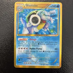 Pokemon Secret Rare Blastoise 137/135 Plasma Storm Shiny Lightly Played - NM! - Image 1