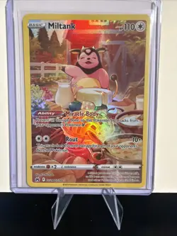 Pokemon TCG Miltank GG24/GG70 Crown Zenith Galarian Gallery Full Art Ultra NM - Image 1