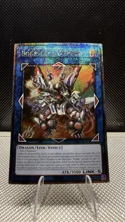 Yugioh! Borrelend Dragon - RA02-EN043 - Quarter Century Secret Rare - 1st Editio - Image 1
