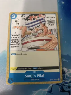 NEW Sanji’s Pilaf OP03-056 UC NM One Piece TCG Pillars Of Strength English - Image 1