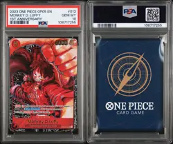 One Piece Awakening of the New Era Monkey D. Luffy Alt Art OP05-012 PSA 10 - Image 2