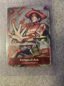 One Piece TCG | Portgas.D.Ace P-028 | CS Event Pack 2023 | Championship - Image 1