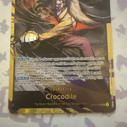 Crocodile -OP14-120 SEC One Piece TCG The Azure Sea's Seven Foil - Image 3