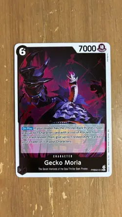 One Piece Premium Booster Vol. 2 Gecko Moria PRB02-013 Rare⚓📈 - Image 1