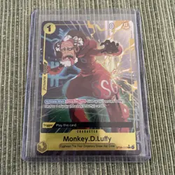 One Piece TCG ST-29 Monkey D Luffy ALT ART Egghead Variation - Image 1