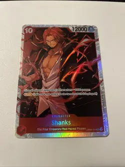 One Piece TCG English OP09-004 Shanks SR Foil - Image 1